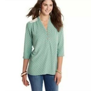 Matilda Jane Enticing Eyelet blouse top